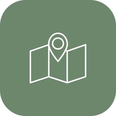 konum haritası pin simgesi