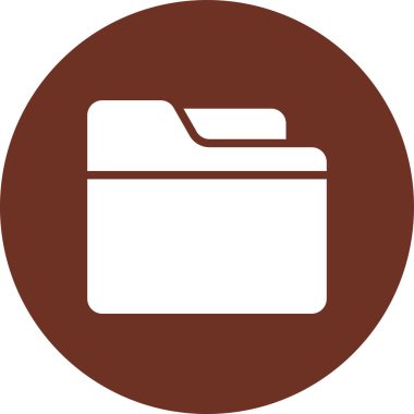 Dosya. Web simgesi basit illüstrasyon