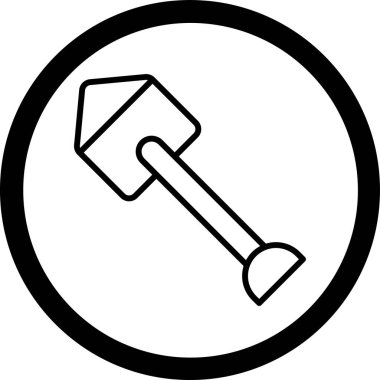 Balta. Web simgesi basit tasarım