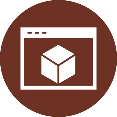 seo modern simgesinin vektör illüstrasyonu