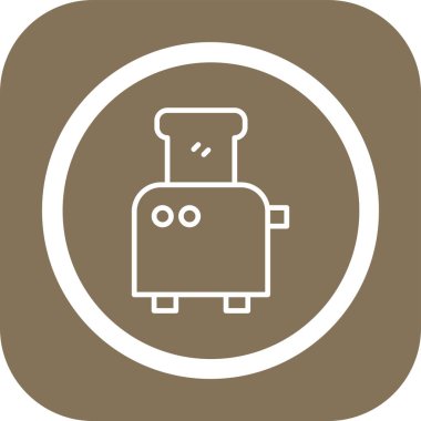 Gıda Web ikonu vektör illüstrasyonu