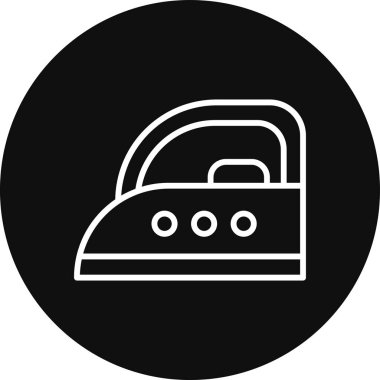 Siyah ve beyaz simgesinin vektör illüstrasyonu