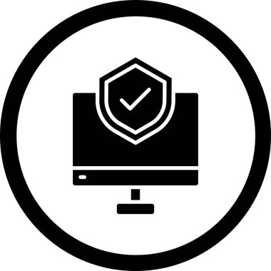 Modern simgenin vektör illüstrasyonu