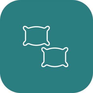 Benzersiz bayraklar vektör çizgisi simgesi