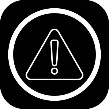 Acil durum web simgesi, vektör çizim