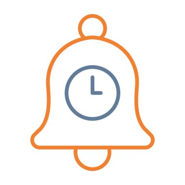 Çan Düz Vektör Simgesi