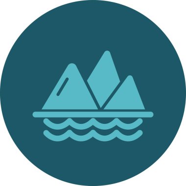 Tekne. Web simgesi basit illüstrasyon