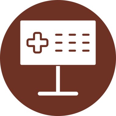 tıbbi simge vektör illüstrasyonu