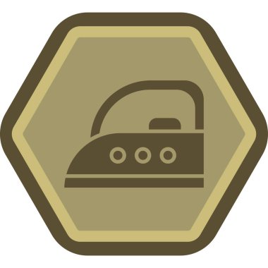 Modern bir simgenin vektör illüstrasyonu