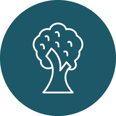 Vektör Ağacı Simgesi illüstrasyonu