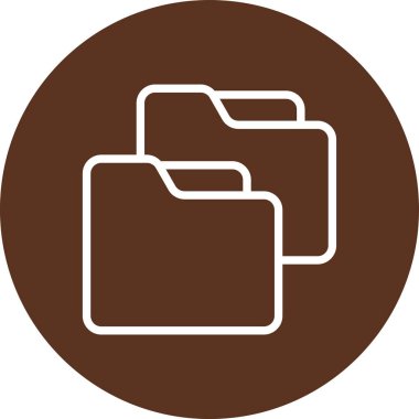 Dosya. Web simgesi basit illüstrasyon