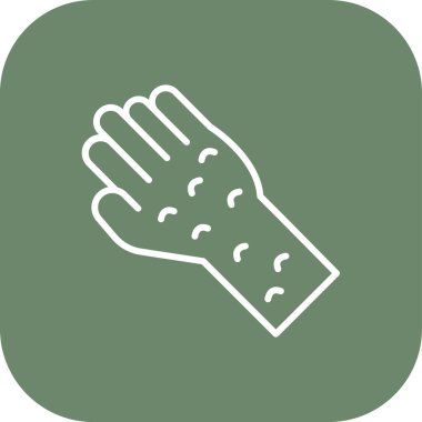 Tıbbi bir ikonu tutan el.