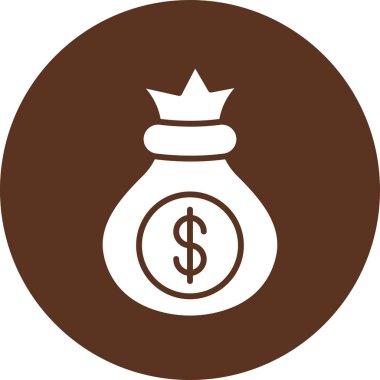 para çantasını dolar simgesiyle.