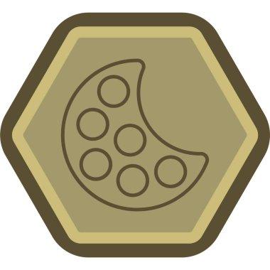 Bir kahve simgesinin vektör çizimi