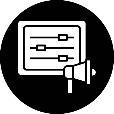 seo modern simgesinin vektör illüstrasyonu