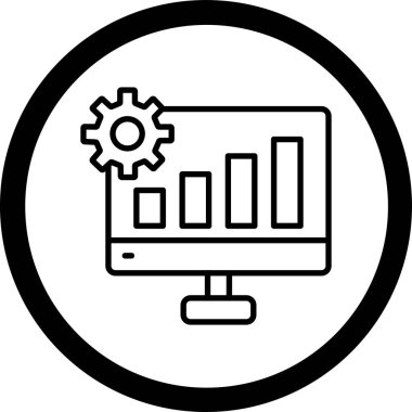 Web simgesi, vektör illüstrasyonu