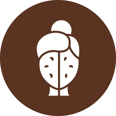 palamut sembolü düz vektör deseni