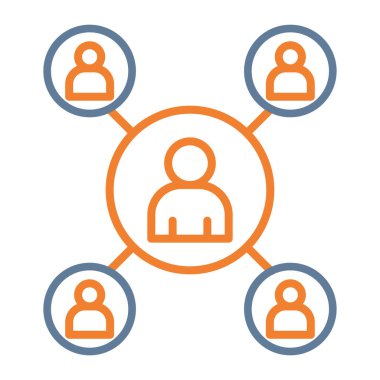 insanlar simge çizimi tasarımı