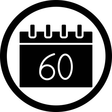 Vektör Takvim Simgesi, illüstrasyon