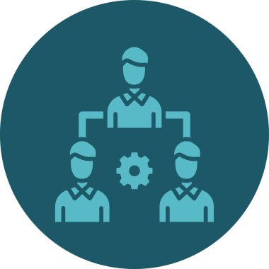 Modern b 'nin vektör illüstrasyonu insanların ikonundan yoksun