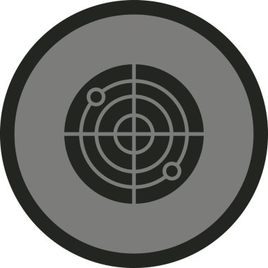 hedef simge vektör illüstrasyonu