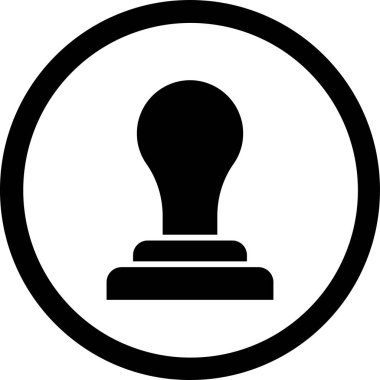 Ampul ışığı simgesi ana hat biçiminde