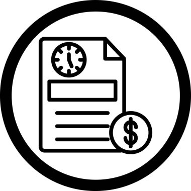 para simgesi vektör illüstrasyonu