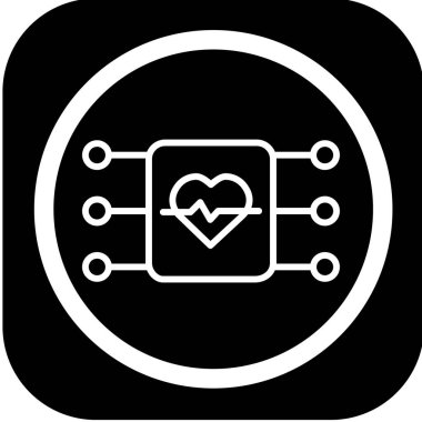 Vektör Kalp Simgesi illüstrasyonu