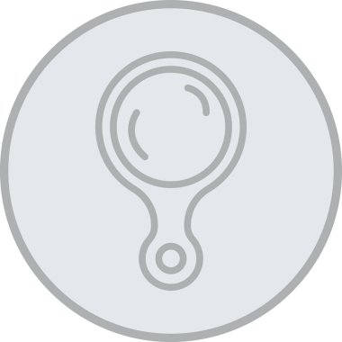 Bir kahve fincanı simgesinin vektör çizimi