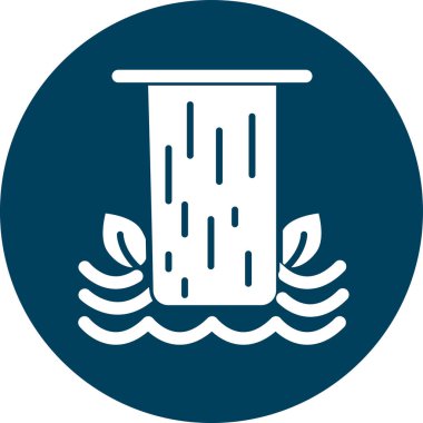 Su damlası vektör simgesi