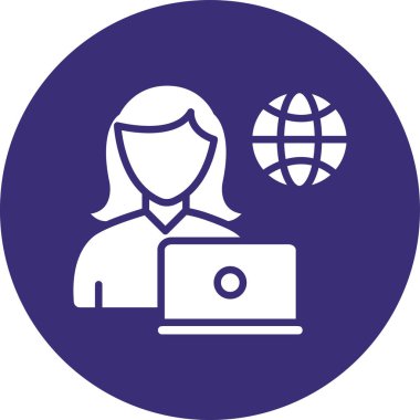 Vektör illüstrasyonu, simge ögesi arkaplanı