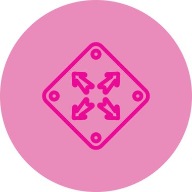 seo modern simgesinin vektör illüstrasyonu