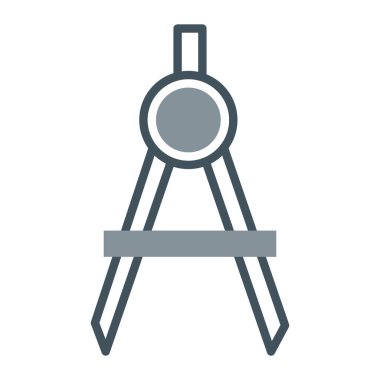 Yapı aracı simgesi, basit tasarım