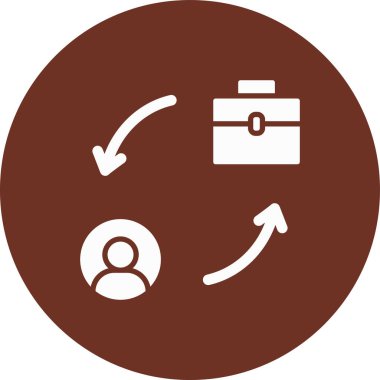 Bir web simgesinin vektör illüstrasyonu