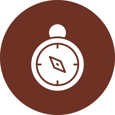 vektör pusula ico, vektör illüstrasyonu