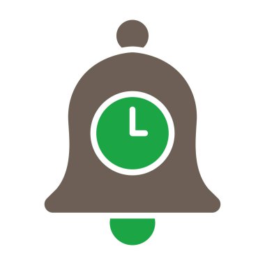 Alarm Saati Düz Vektör Simgesi