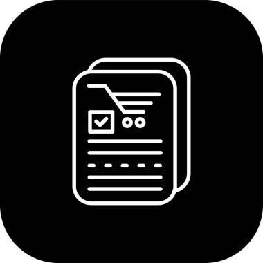 Modern b 'nin vektör illüstrasyonunda belgenin eksik simgesi