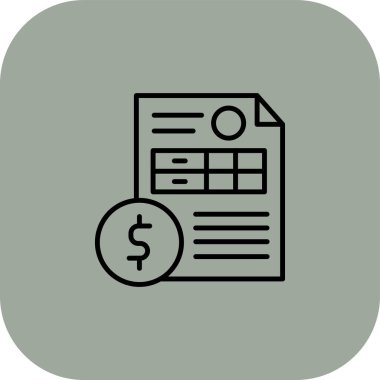 Vektör Doları simge tasarlamak