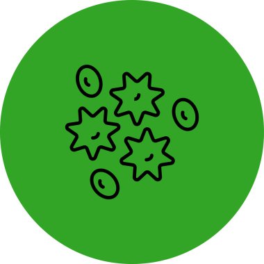 Eşsiz Yıldız Vektör Satırı Simgesi