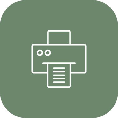 Benzersiz Gazete Vektörü Glyph Simgesi