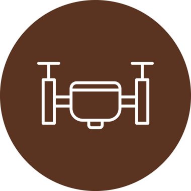 kamera simgesi vektör illüstrasyonu