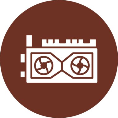 Benzin istasyonu simgesinin vektör illüstrasyonu