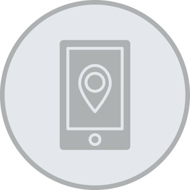 vektör gps harita simgesi