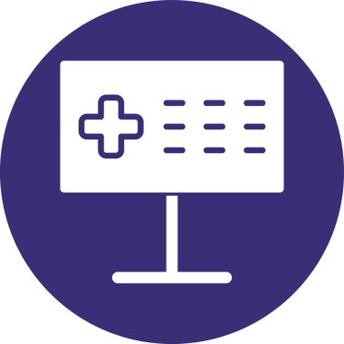 tıbbi simge, vektör illüstrasyonu