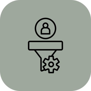 Vektör ayarı Simge illüstrasyonu