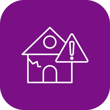 ev simgesi vektör illüstrasyonu