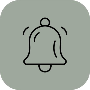 çan vektör simgesi işareti