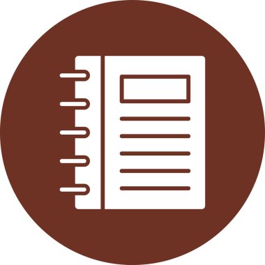 belge simgesi vektör illüstrasyonu