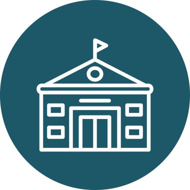 Yapı simgesinin vektör illüstrasyonu