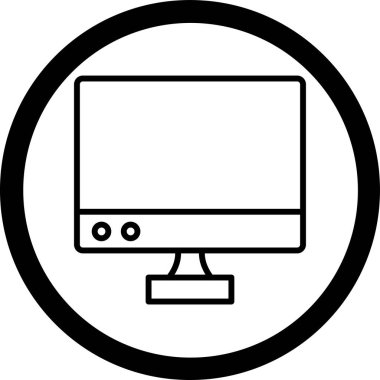 izleyici ikon vektör illüstrasyonu